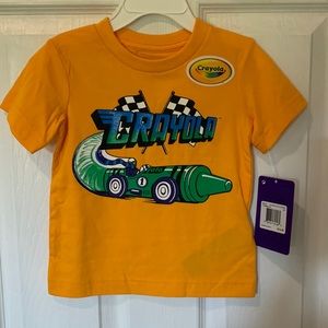Crayola Yellow Kids TShirt (size 2T)